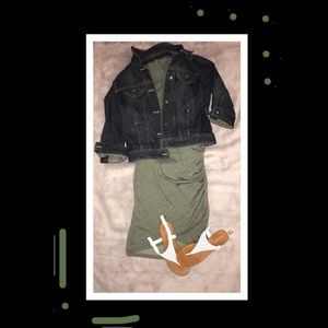 Loft Dark Blue Jean Jacket - 6